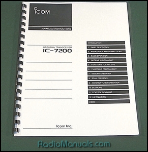 Icom IC-7200 Advanced Instruction Manual - Click Image to Close